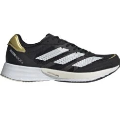 Adidas Adizero Adios 6 Damen Laufschuhe Schwarz Weiß Gold