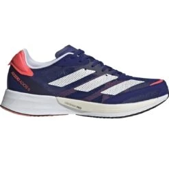 Adidas Adizero Adios 6 M Herren Laufschuhe Blau Weiß Rot