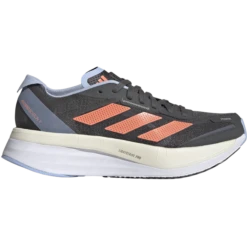 Adidas Adizero Boston 11 Damen Wettkampf Laufschuhe Grau Orange Blau