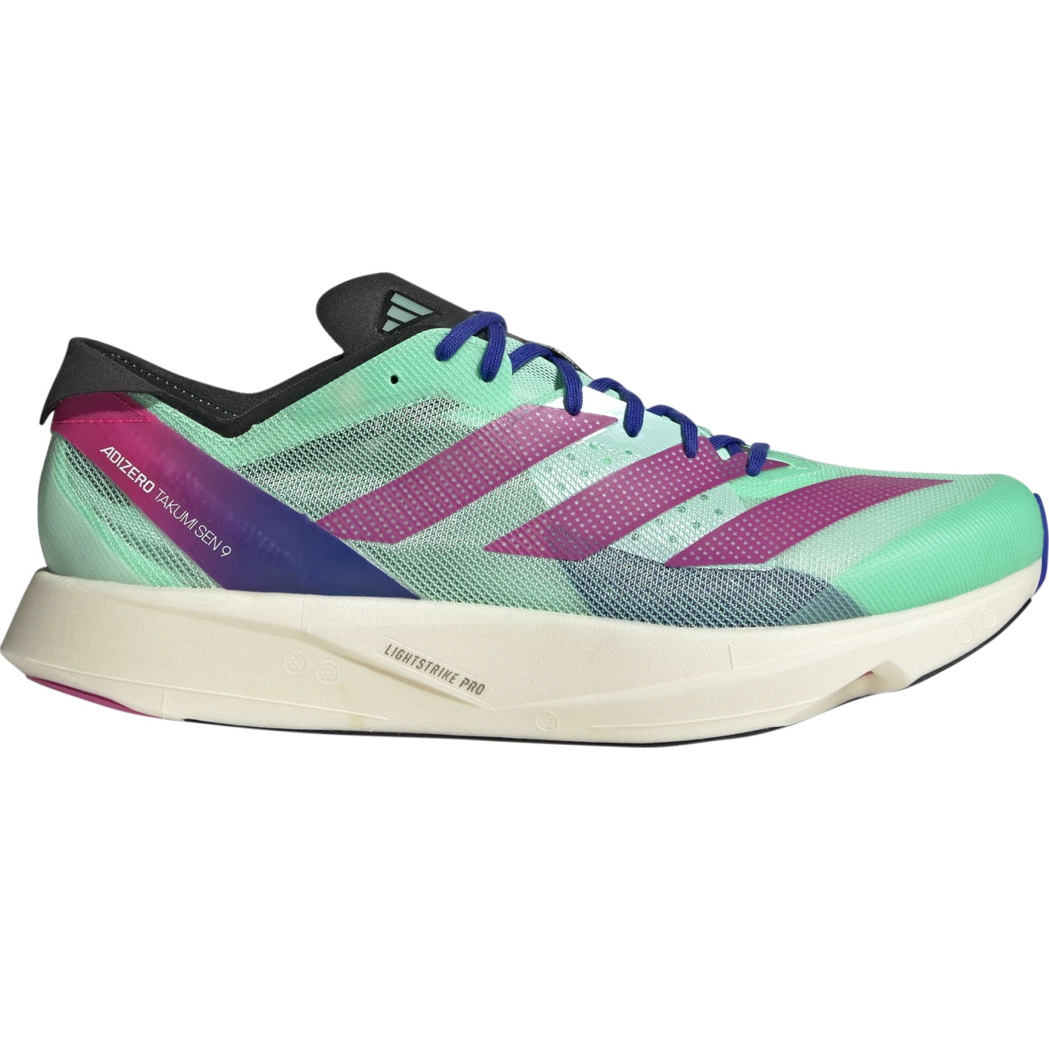 Adidas Adizero Takumi Sen 8 Herren Laufschuhe Wettkampf Grün Rosa