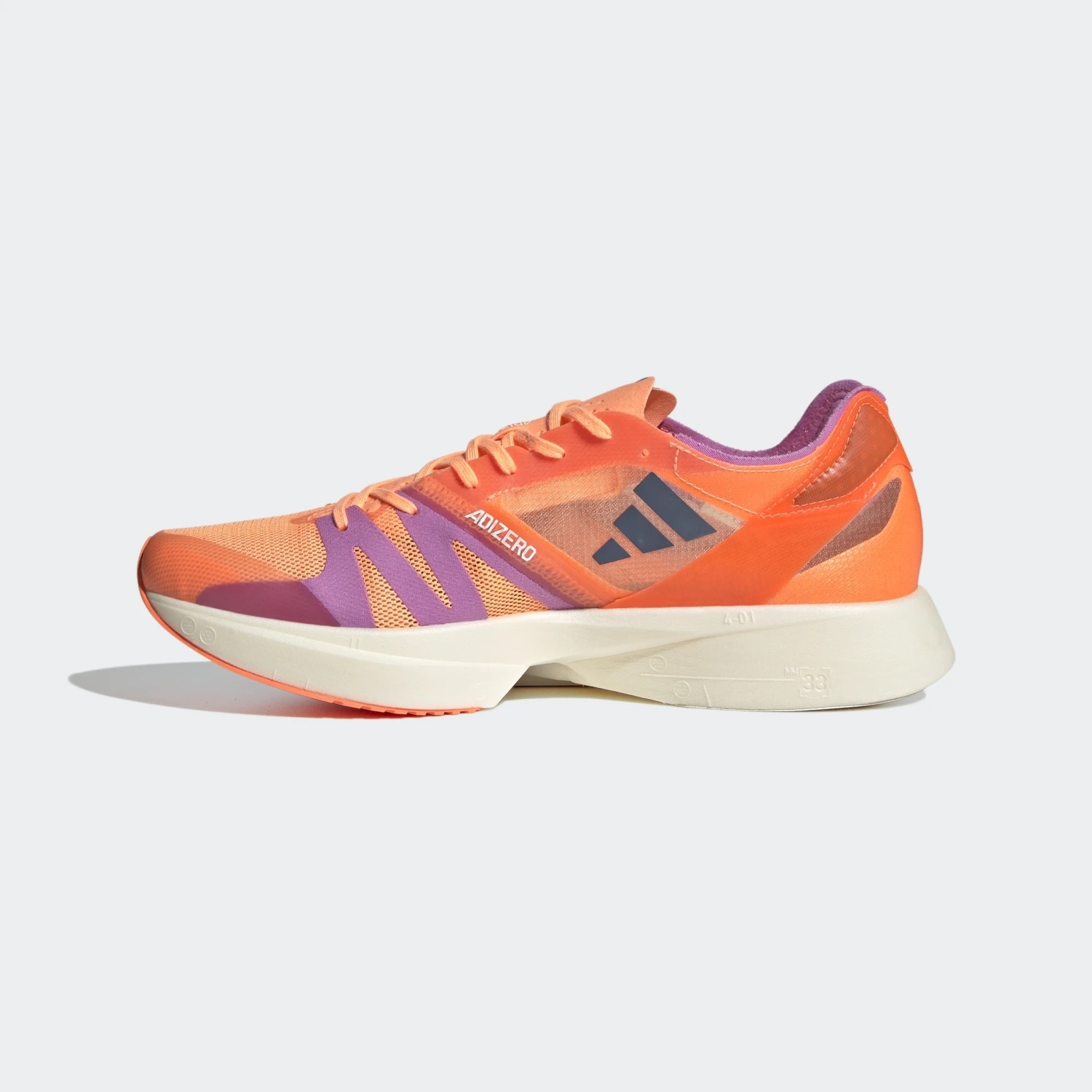 Adidas Adizero Takumi Sen 8 Herren Wettkampf Laufschuhe Orange Lila – Bild 7