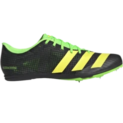 Adidas DistanceStar Spike Herren Laufschuhe Wettkampf Schwarz Gelb Grün