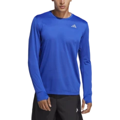 Adidas Own The Run Longsleeve Herren Running Langarmshirt Blau