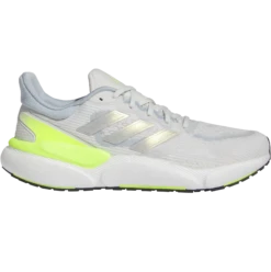 Adidas Solarboost 5 Damen Laufschuhe Neutral Weiß Neongelb Hellblau