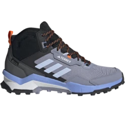 Adidas Terrex AX4 Mid GTX Herren Wanderschuhe Lila Blau Schwarz
