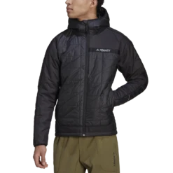 Adidas Terrex Multi Insulated Hooded Jacket Herren Outdoorjacke Schwarz