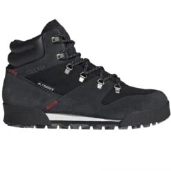 Adidas Terrex Snowpitch Cold.RDY Herren Wanderschuhe Schwarz Rot
