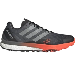 Adidas Terrex Speed Ultra Herren Trail-Runningschuhe Schwarz Silber Rot