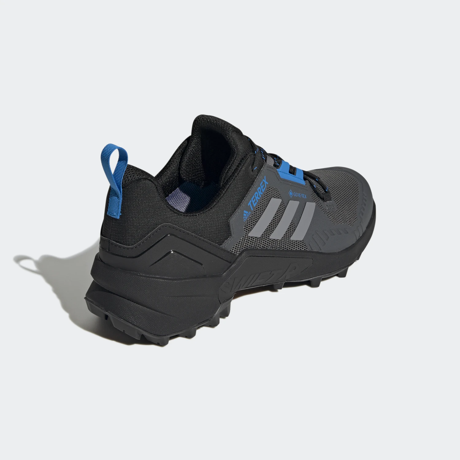 Adidas Terrex Swift R3 GTX Herren Outdoorschuhe Schwarz Anthrazit Blau – Bild 3