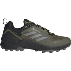 Adidas Terrex Swift R3 GTX Herren Wanderschuhe Grün Schwarz