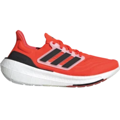 Adidas Ultra Boost Light Herren Laufschuhe Neutral Rot Schwarz Weiß