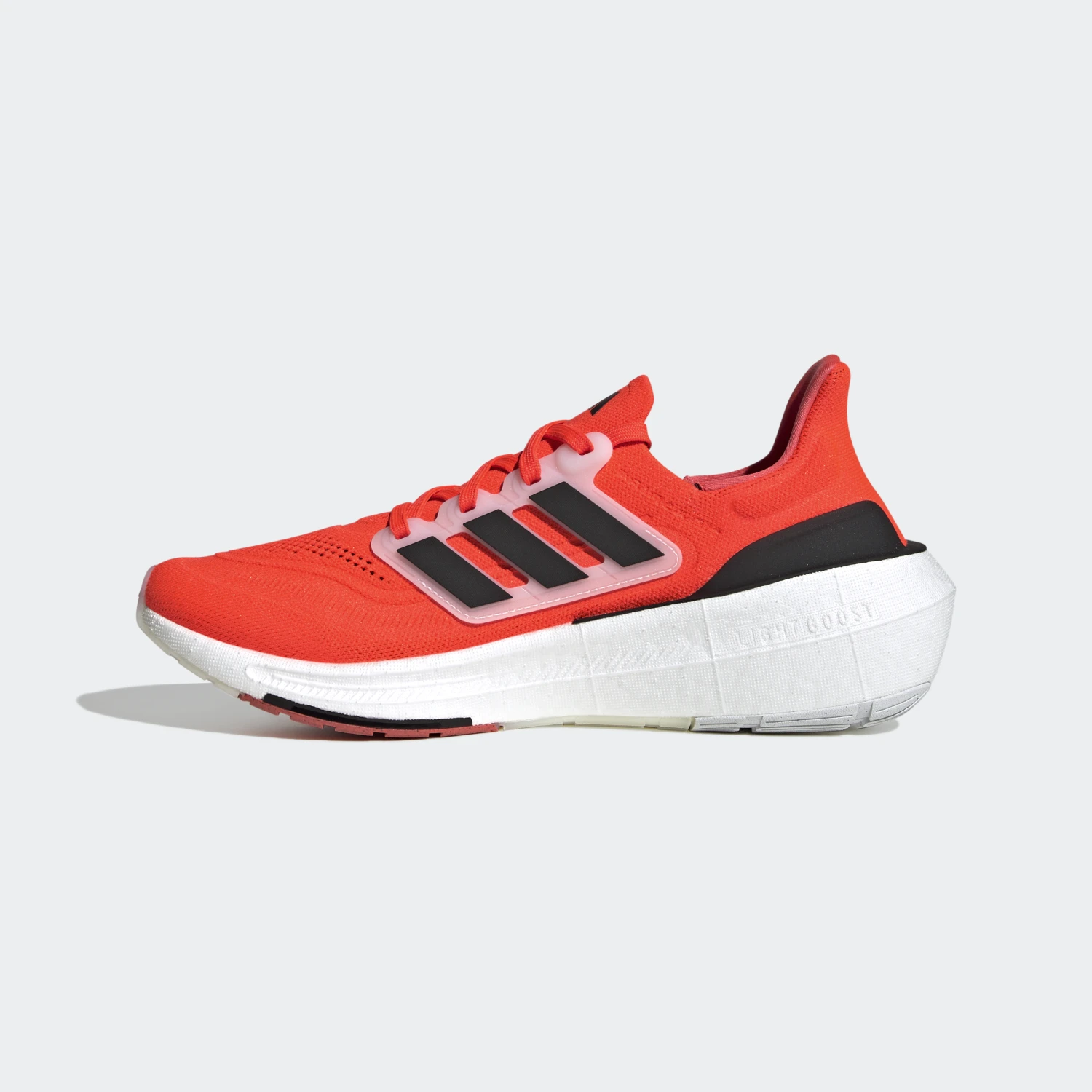 Adidas Ultra Boost Light Herren Laufschuhe Neutral Rot Schwarz Weiß – Bild 7