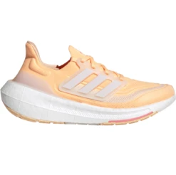 Adidas Ultra Boost Light Damen Laufschuhe Neutral Orange Weiß