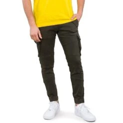 Alpha Industries Combat Pant Herren Cargohose Grün