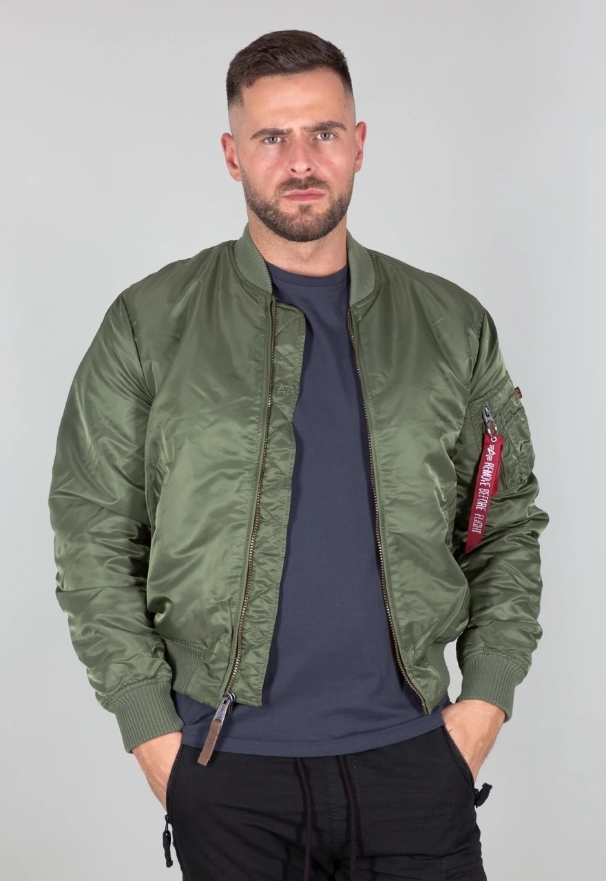 Alpha Industries Ma-1 Vf 59 Herren Bomberjacke Grün – Bild 3