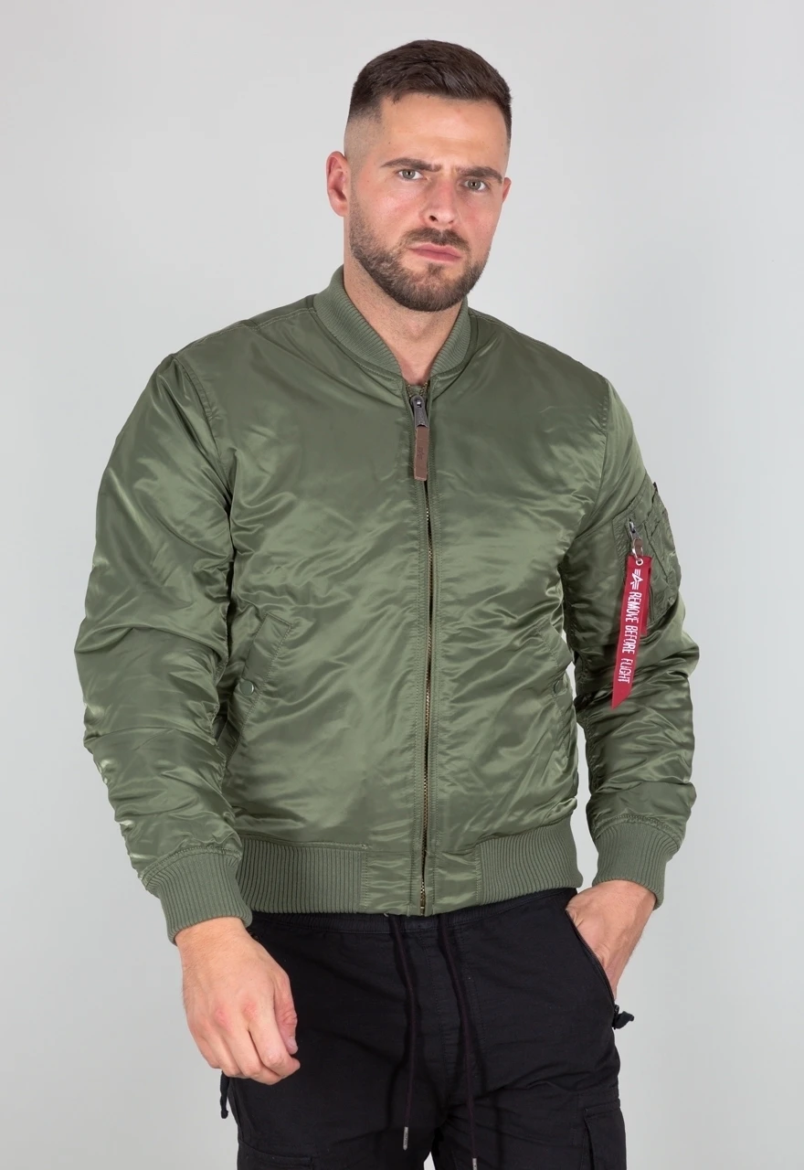 Alpha Industries Ma-1 Vf 59 Herren Bomberjacke Grün – Bild 4