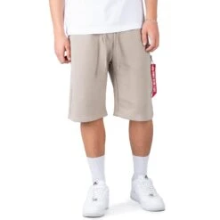 Alpha Industries X-Fit Cargo Shorts Herren Kurze Hose Beige