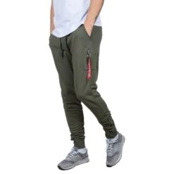 Alpha Industries X Fit Slim Cargo Pants Herren Jogginghose Grün