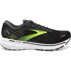 Brooks Ghost 14 Herren Laufschuhe Schwarz Neon