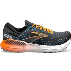 Brooks Glycerin GTS 20 Herren Laufschuhe Stabil Schwarz Dunkelblau Orange