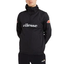 Ellesse Acera OH Jacket Herren Übergangsjacke Schwarz