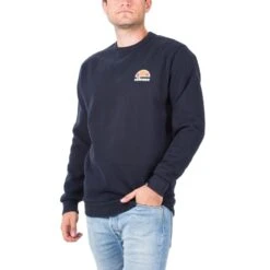 Ellesse Diveria Sweatshirt Herren Pullover Blau
