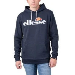 Ellesse Ferrer Oh Hoodie Herren Kapuzenpullover Dunkelblau
