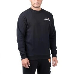 Ellesse Fierro Sweatshirt Herren Pullover Schwarz