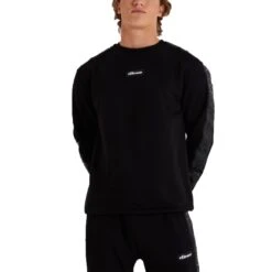 Ellesse Letmedo Sweatshirt Herren Pullover Schwarz