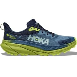 Hoka One One Challenger 7 GTX Herren Laufschuhe Blau Gelb