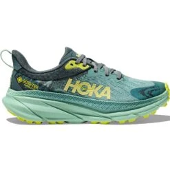 Hoka One One Challenger 7 GTX Damen Trail-Runningschuhe Grün