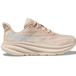 Hoka One One Clifton 9 Herren Laufschuhe Neutral Beige
