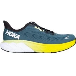 Hoka One One M Arahi 6 Herren Laufschuhe Blau Gelb