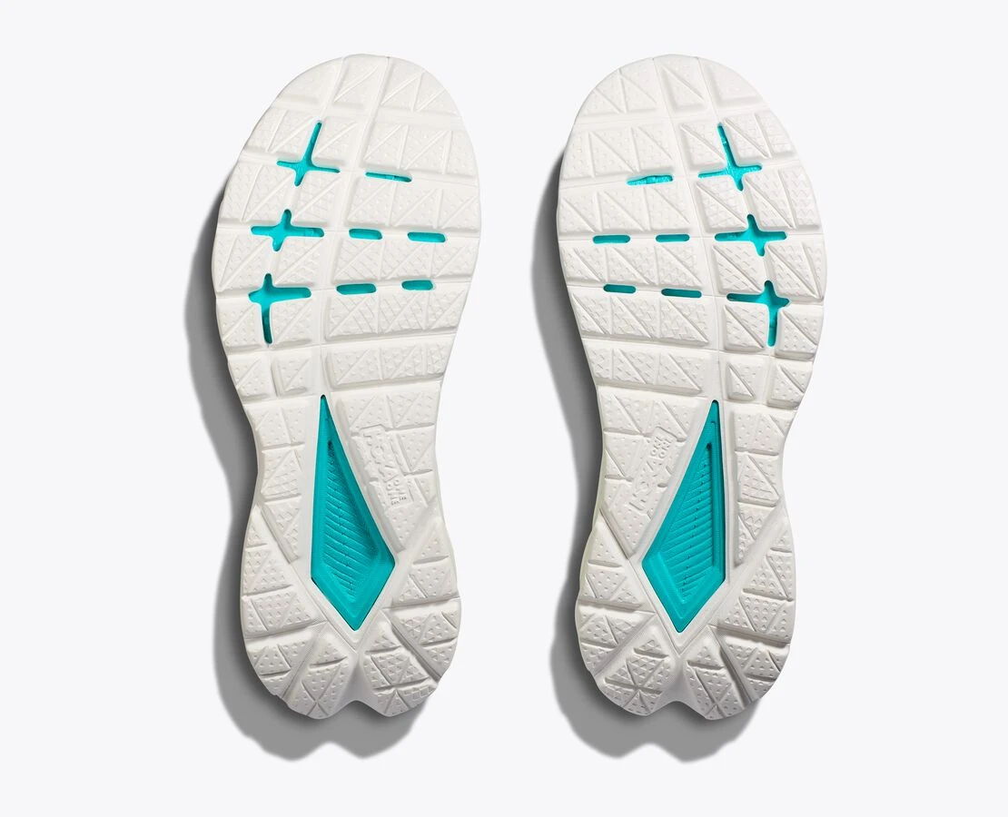 Hoka One One Mach 5 Herren Laufschuhe Wettkampf Blau Gelb – Bild 4