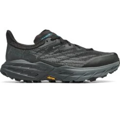 Hoka One One Speedgoat 5 GTX Herren Trail-Runningschuhe Schwarz Grau