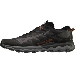 Mizuno Wave Daichi 7 GTX Herren Trail-Runningschuhe Schwarz Grau
