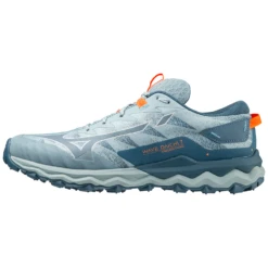 Mizuno Wave Daichi 7 Herren Trail-Runningschuhe Blau Orange