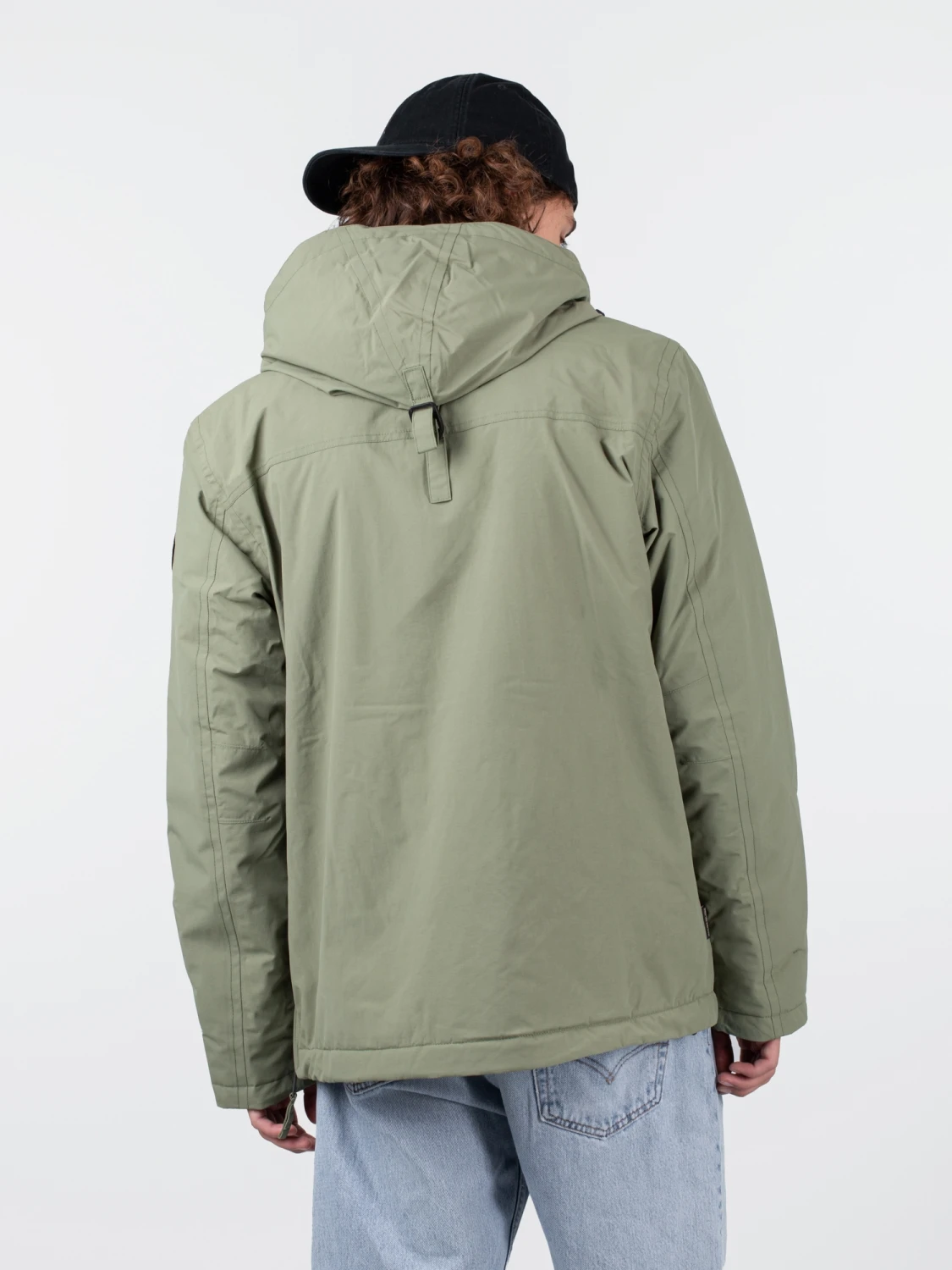 Napapijri Rainforest Winter Pocket Jacket Herren Wasserabweisende Winterjacke Grün – Bild 5