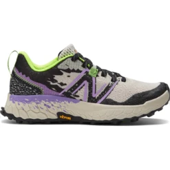 New Balance Fresh Foam X Hierro V7 Damen Trail-Runningschuhe Beige Lila Schwarz