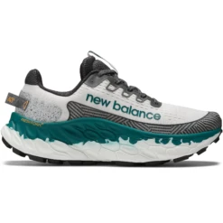New Balance Fresh Foam X Trail More V3 Herren Trail-Runningschuhe Weiß Dunkelgrün