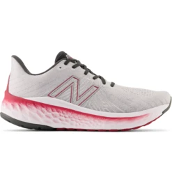 New Balance Fresh Foam X Vongo V5 Herren Laufschuhe Neutral Hellgrau Rot