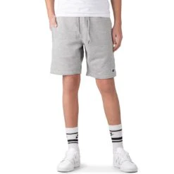 New Balance Small Logo Shorts Herren Kurze Hose Grau