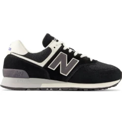 New Balance U574 Sneaker Herren Schuhe Schwarz Grau Weiß