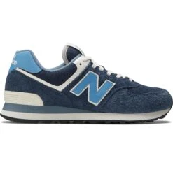 New Balance U574 Sneaker Unisex Schuhe Blau Weiß