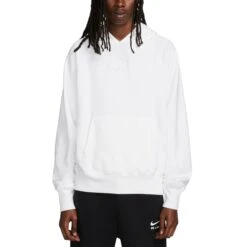 Nike Air French Terry Hoodie Herren Kapuzenpullover Weiß