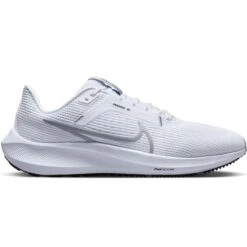 Nike Air Zoom Pegasus 40 Herren Laufschuhe Neutral Weiß Hellgrau Schwarz