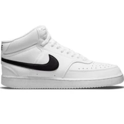 Nike Court Vision Mid Next Nature Sneaker Herren Schuhe Weiß Schwarz