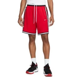Nike Dri-FIT DNA Shorts Herren Basketballhose Rot Schwarz