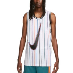 Nike Dri-FIT DNA Tanktop Herren Basketball Jersey Weiß Schwarz