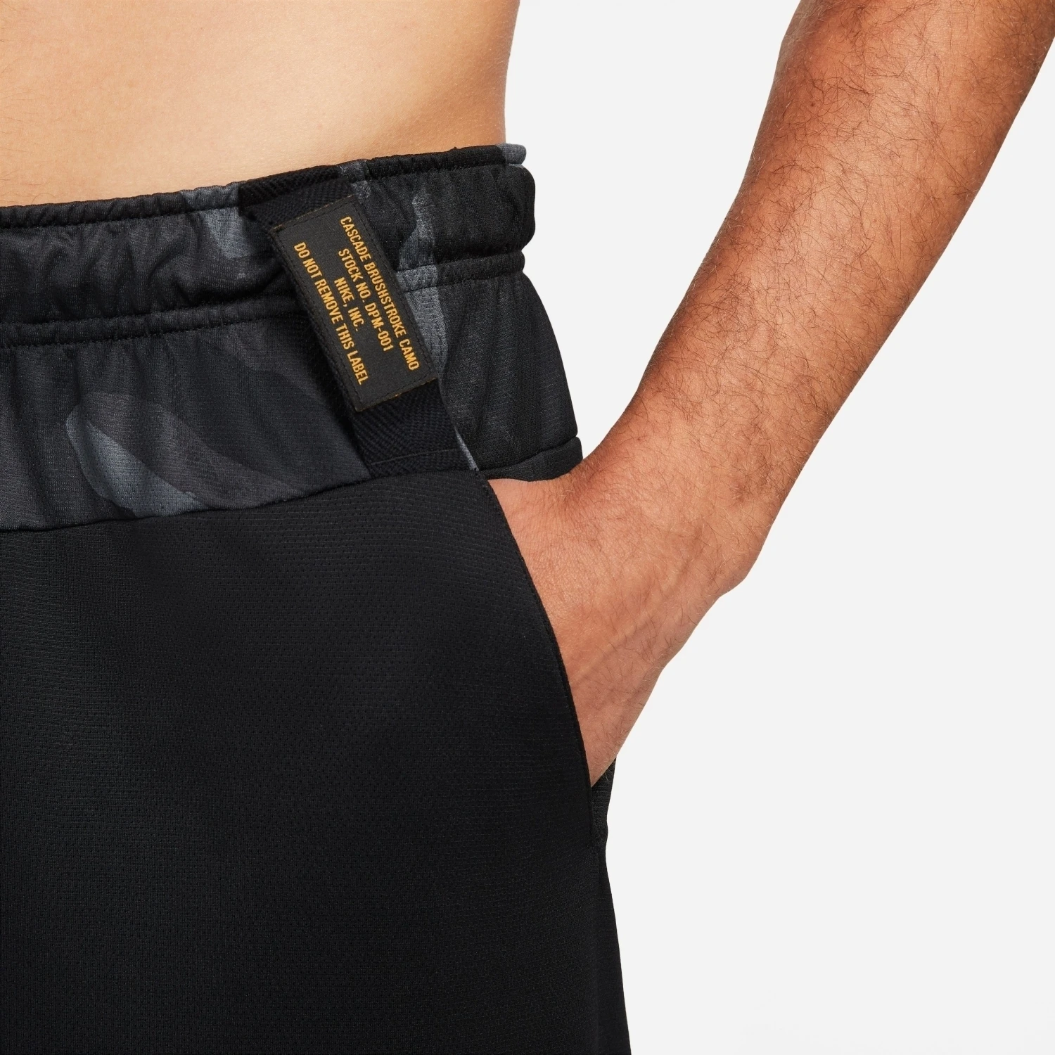 Nike Dri-FIT Shorts Herren Trainingshose Schwarz Camouflage – Bild 4